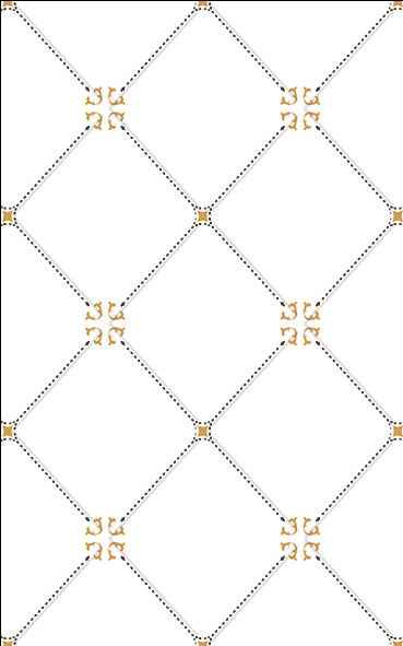 Goodwill Ceramic Wall Finishing Tile Pure White, Beige, Pale Gold Inkjet, 250 x 400 mm