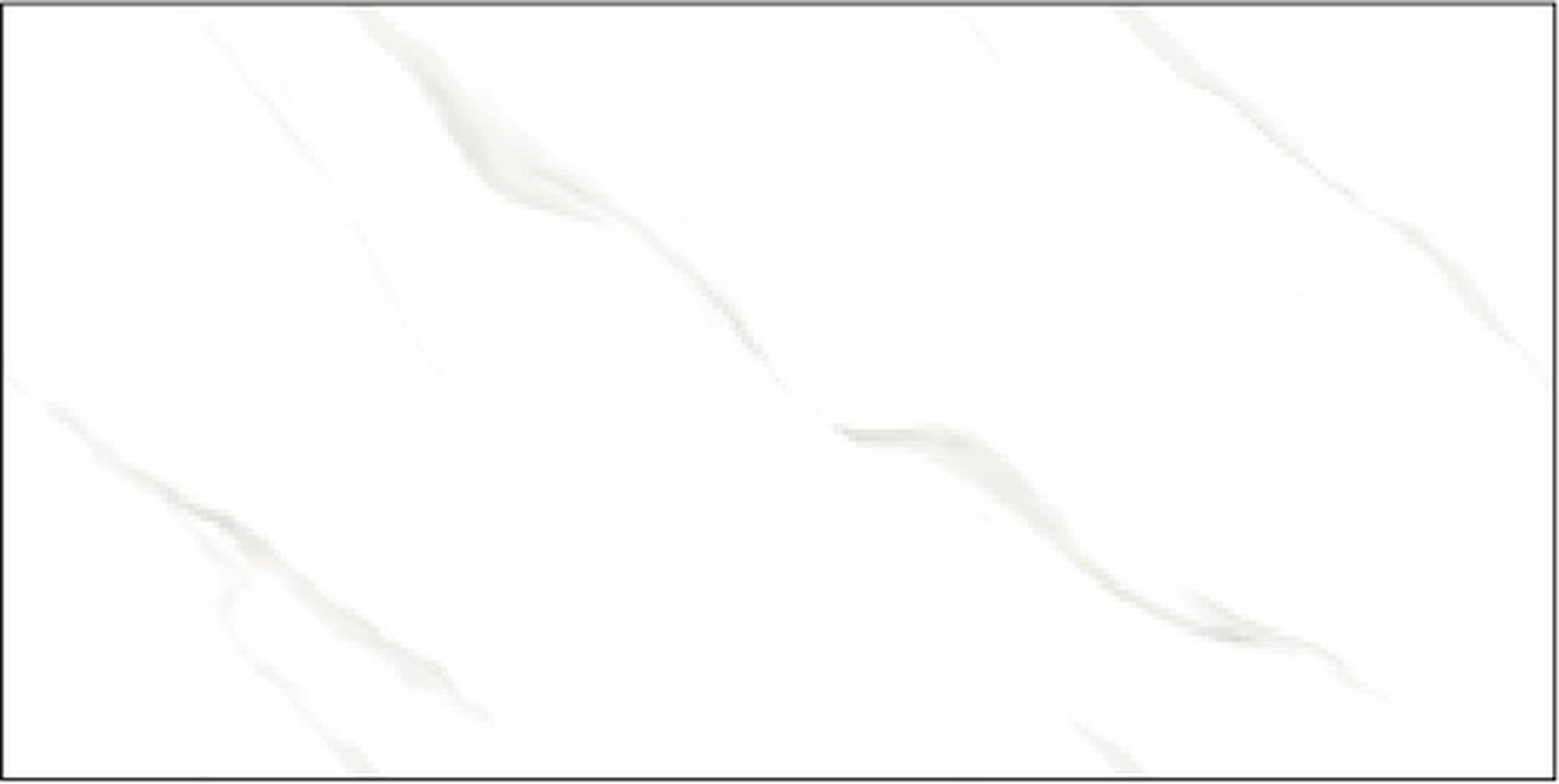 Goodwill Ceramic Wall Tile Statuario White / Grey Glossy, 300 x 600 mm