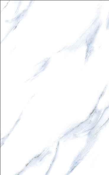 Goodwill Ceramic Wall Finishing Tile Light Grey, Pure White Inkjet, 250 x 400 mm