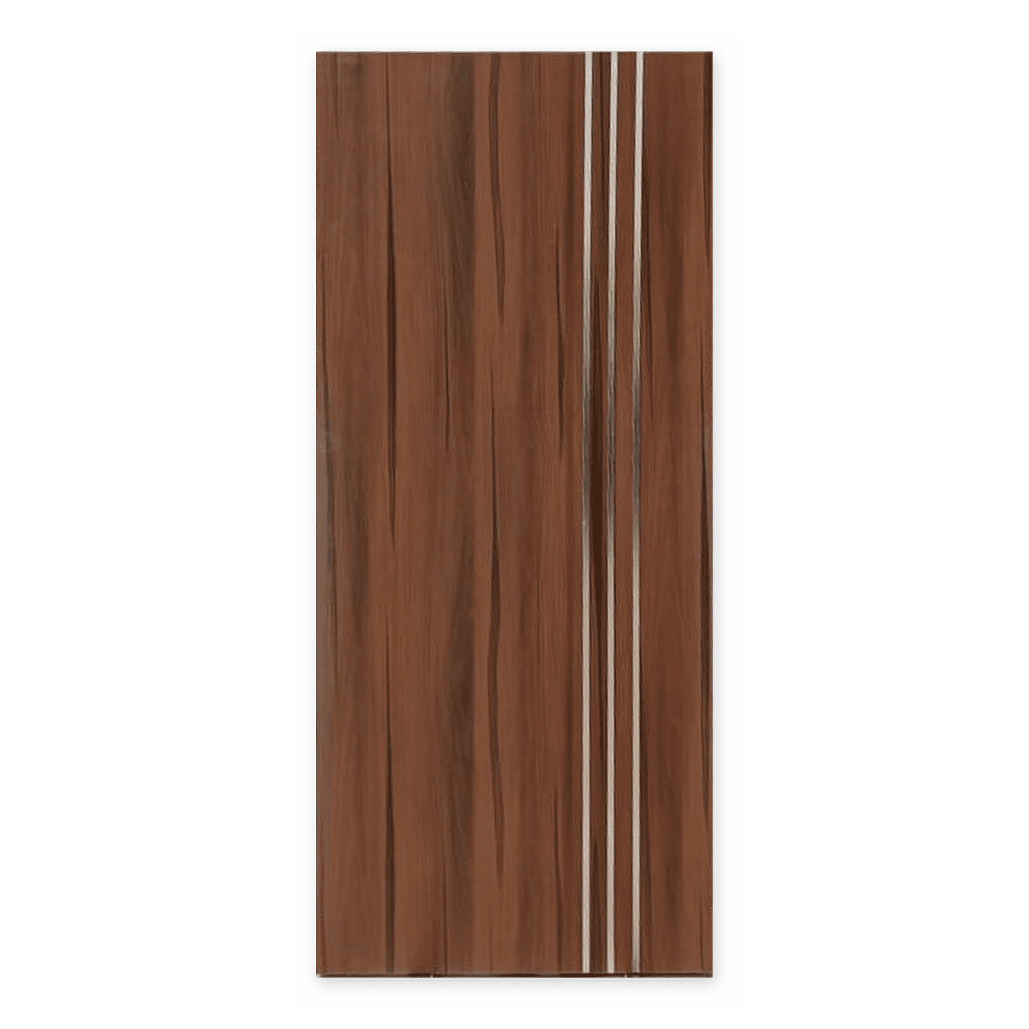 Bhub Flush Hinged Door Aluminium Strip Inlay, (WxH)3x7 ft (T)50 mm — Pieces