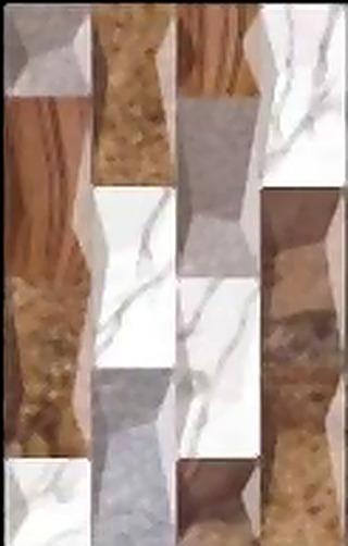 Virony Ceramic Wall Finishing Tile Mid Grey, Brown, Pearl White, Chocolate, Coffee Brown, Light Grey Glazed, 250 x 400 mm