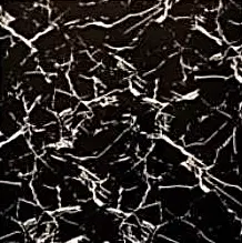 Golden Crown Glazed Ceramic Floor Tile - Dark Marble Vein, 600x600mm
