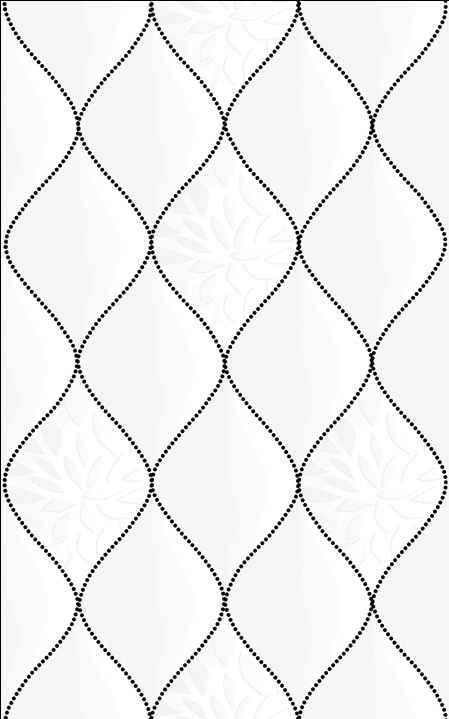 goodwill Ceramic Wall Finishing Tile Pure White, Mid Grey Inkjet, 250 x 400 mm