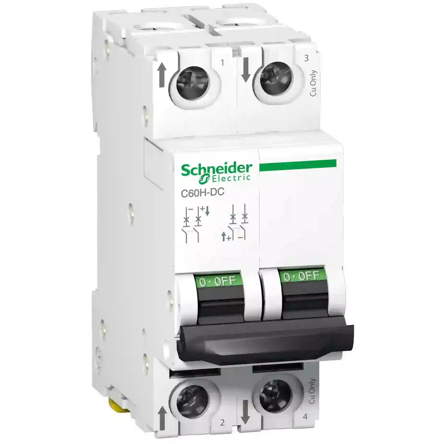 Schneider Electric Circuit Breakers 33 Single Pole (SP) Type C-Curve — Piece