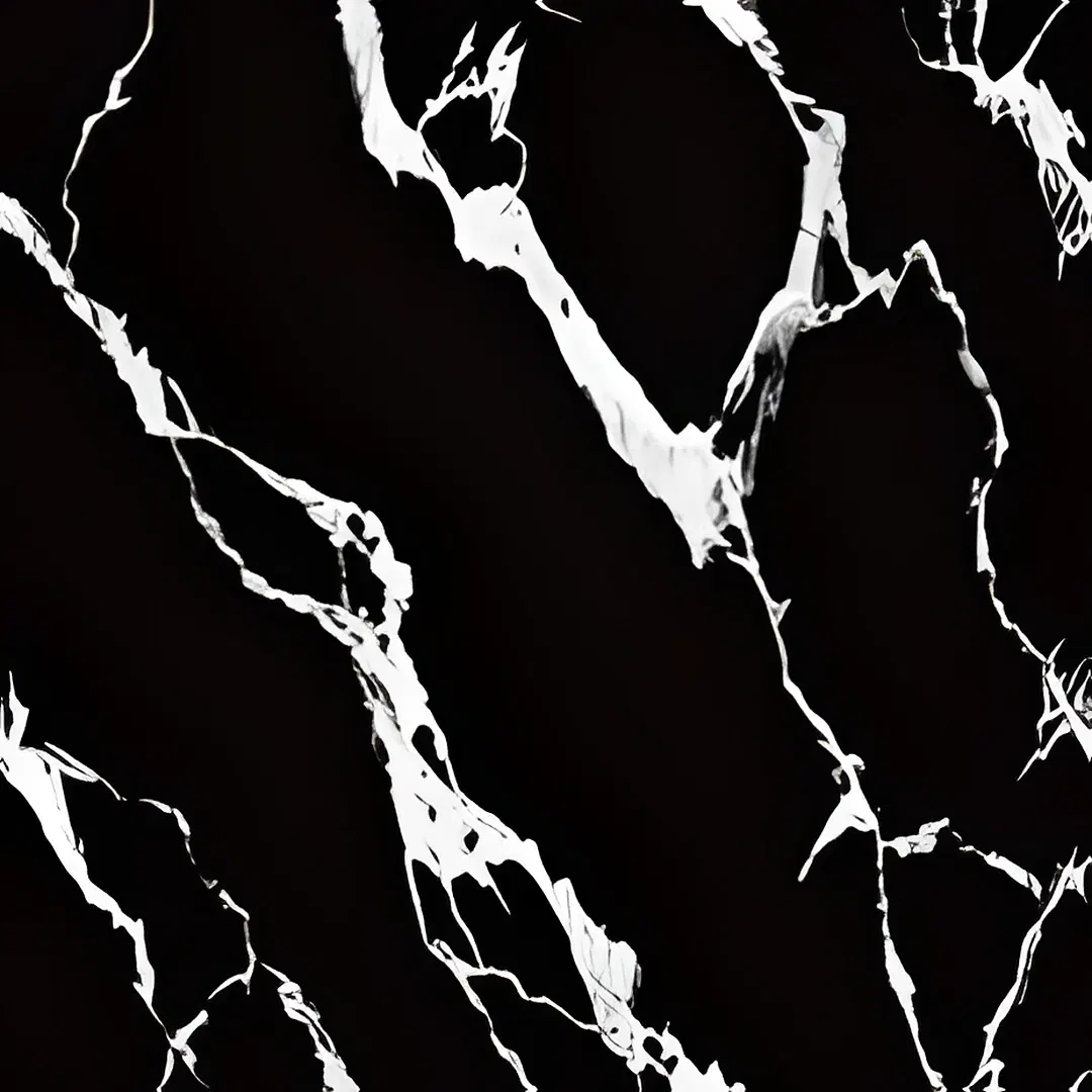 Goodwill Black Marble Porcelain Floor Tile 600x600mm Glazed