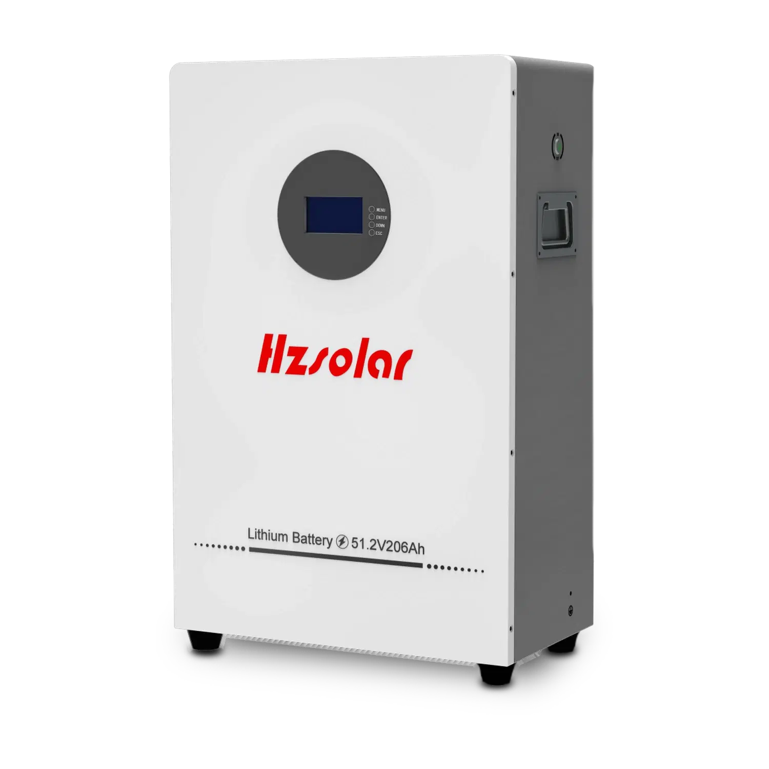 Hzsolar Inverter 5.12 with 1×206 Lithium-Iron-Phosphate (LiFePO4) — Set (inverter + batteries)