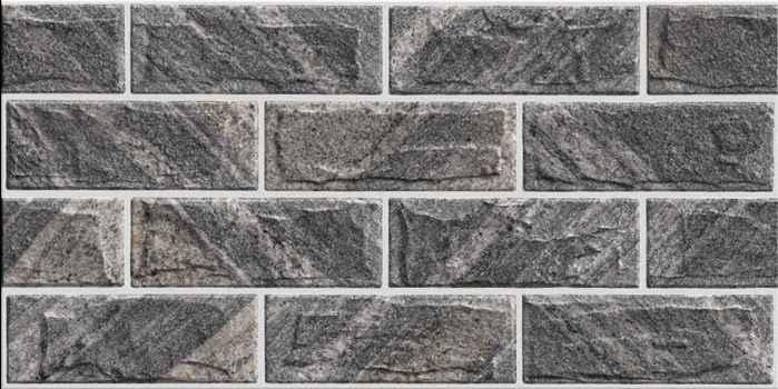 goodwill Ceramic Wall Finishing Tile Dark Grey, Mid Grey Matte, 300 x 600 mm